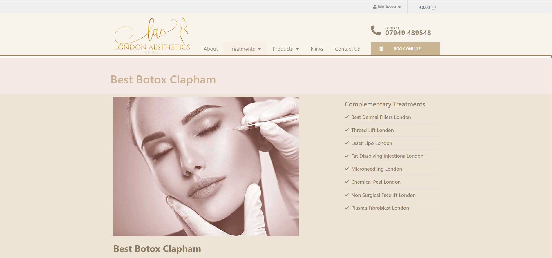 Boosting Natural Charm: Clapham Botox Options For Durable Elegance